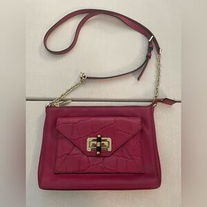 Diane Von Furstenberg Pink Envelope Crossbody Bag